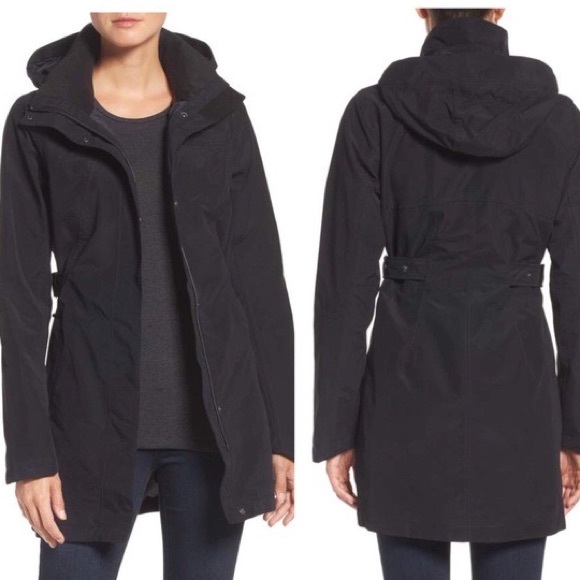 north face laney trench